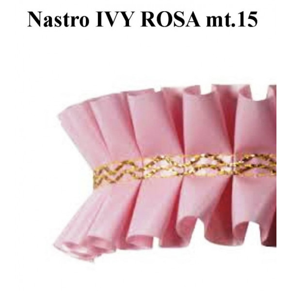Nastro girotorta ivy ROSA mt.15 wfd