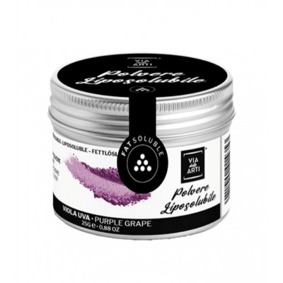 Colorante in polvere liposolubile Viola Uva concentrato gr.25 volcke Colorante in polvere liposolubile Viola Uva concentrato gr.25 volcke