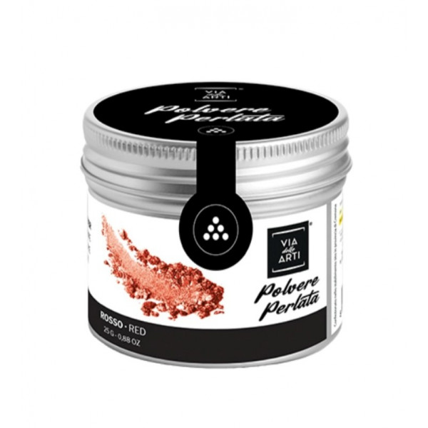 Colorante in polvere Perlato Rosso gr.25 Volcke
