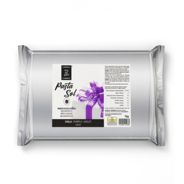 Pasta di zucchero viola kg.1 Volcke
