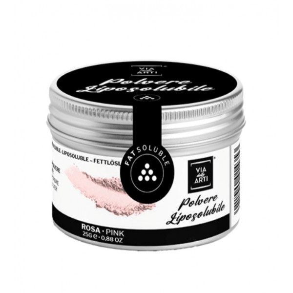 Colorante in polvere liposolubile Rosa concentrato gr.25 volcke