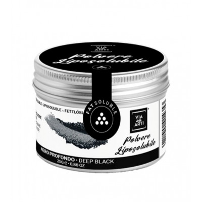 Colorante in polvere liposolubile Nero concentrato gr.25 volcke