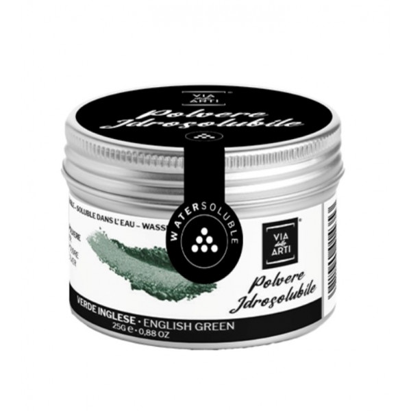 Colorante in polvere Verde Inglese idrosolubile concentrato gr.25 volcke