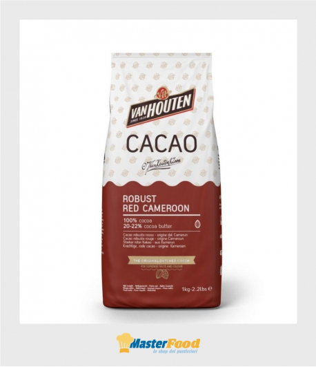 Cacao robust red cameroon 20-22% van houten kg.1 Barry callebaut