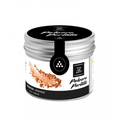 Colorante in polvere Perlato Arancio gr.25 Volcke