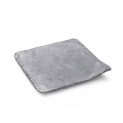 Vassoio STONE grigio cm.11x11 (pz.40) Alcas Vassoio STONE grigio cm.11x11 (pz.40) Alcas