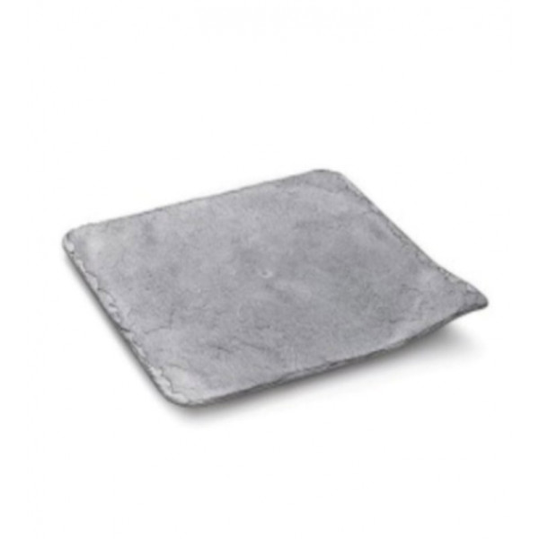 Vassoio STONE grigio cm.11x11 (pz.40) Alcas