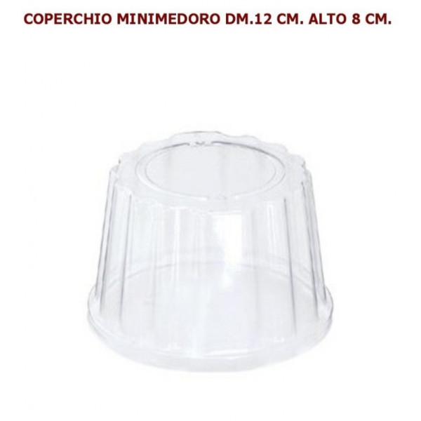 Coperchio mini medoro dm.12 cm. alto dm 8 cm. (pz.50) Alcas
