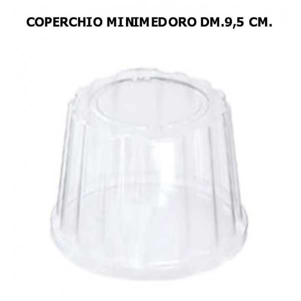 Coperchio mini medoro dm.9.5 cm. (pz.50) Alcas