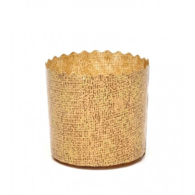 Stampo da cottura forma Panettone gr.100 in carta (fila da pz.10) Novaservice Stampo da cottura forma Panettone gr.100 in carta (fila da pz.10) Novaservice