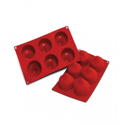 Stampo silicone Kiss diam. 70 x H 57 mm. (mm terracotta) Silikomart Stampo silicone Kiss diam. 70 x H 57 mm. (mm terracotta) Silikomart