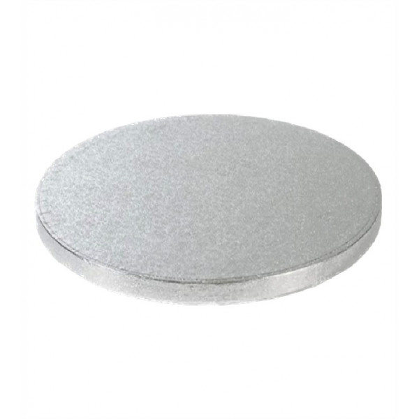 Cakeboard tondo argento 40cm. x H1,2 (pz.5) WFD