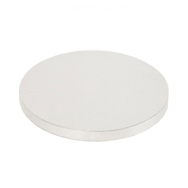 Cakeboard tondo bianco 35cm. x H1.2 (pz.5) WFD