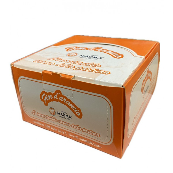Aroma Fiori d'arancio fiala gr.1 (scatola da pz.100) Madma