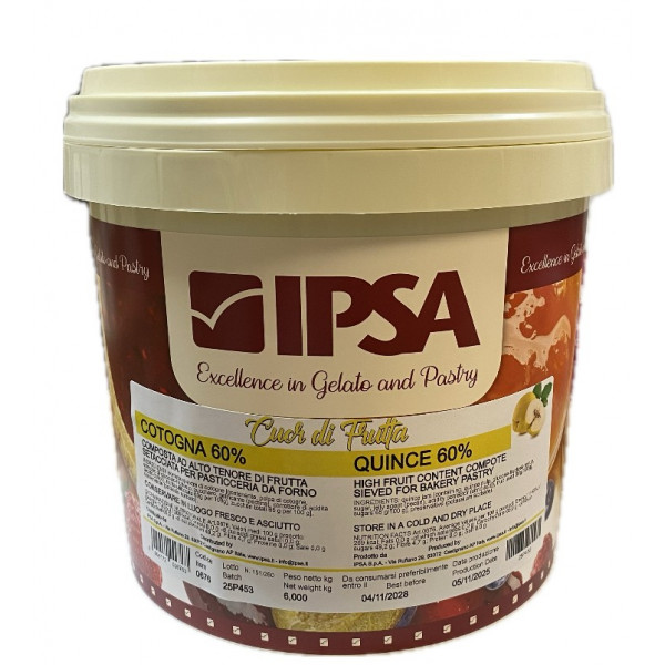 Cotognata 60% Cuor di Frutta kg.6 Ipsa