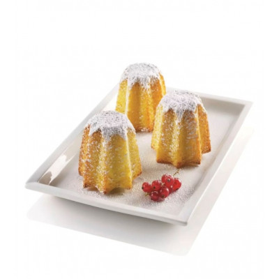 Stampo silicone pandorino 6 forme 75x75 H60 mm (cod: SF100) Silikomart