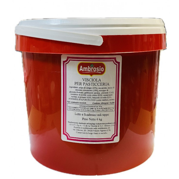 Visciola per pasticceria kg.6 Ambrosio
