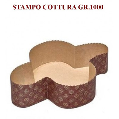 Stampo colomba da cottura gr.1000 (confezione da pz.30) Novaservice