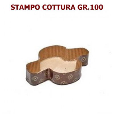 Stampo colomba da cottura gr.100 (confezione da pz.30) Novaservice