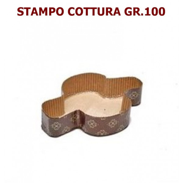 Stampo colomba da cottura gr.100 (confezione da pz.30) Novaservice