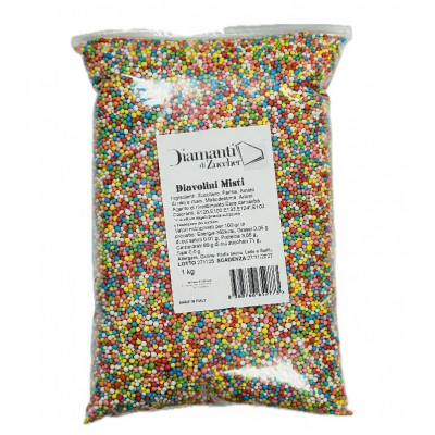 Diavolini misti colori assortiti colori kg.1 Decorazioni
