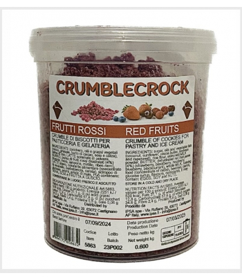 Crumblecrock biscofruttirossi gr.600 Ipsa