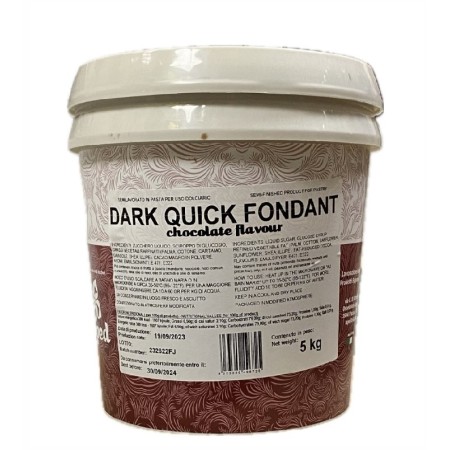 Zucchero fondente Dark Quick Fondente 5 Kg Laped