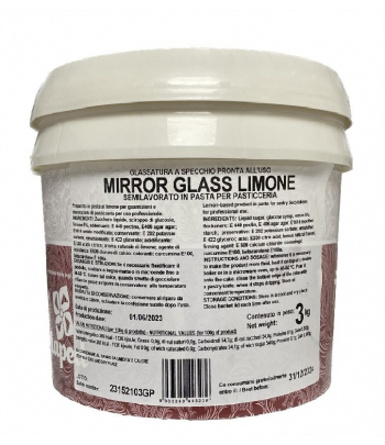 Mirror glass Limone kg.3 Laped