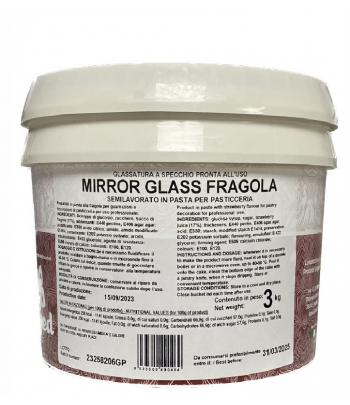 Mirror glass Fragola kg.3 Laped