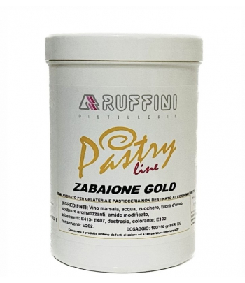 Pasta Zabaione gold kg.1 Ruffini