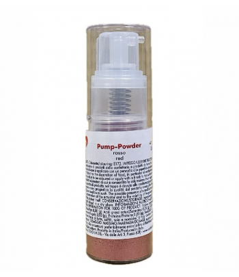 Colorante pump-powder ROSSO alimentare spray gr.10 (glutenfree) solchim