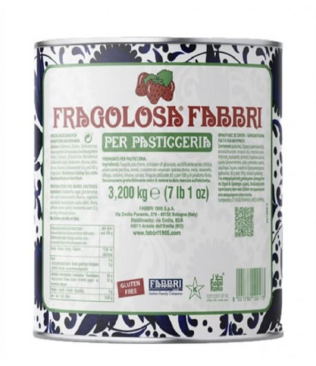 Fragolosa per pasticceria kg.3,200 (glutenfree) Fabbri