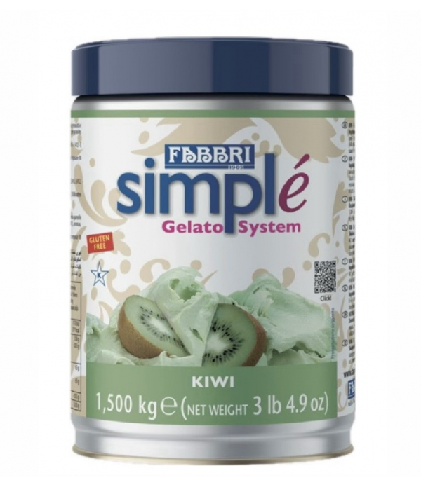Simple kiwi kg.1,500 (glutenfree) Fabbri