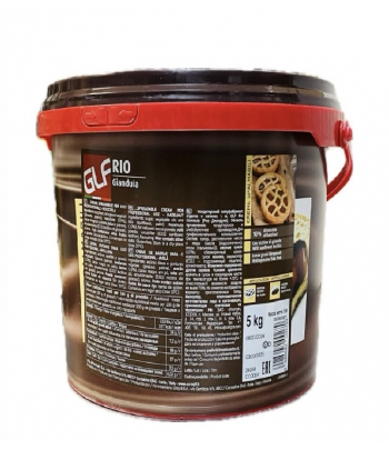 Crema spalmabile Rio gianduia da forno (10% nocciole) kg.5 (senza glutine) GLF