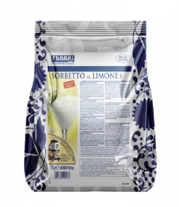 Sorbetto al Limone s gr.750 (glutenfree) Fabbri