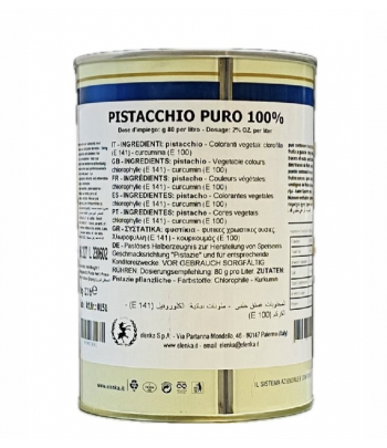 Pasta pistacchio puro 100% kg.1 Elenka