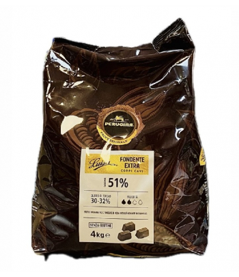 Copertura fondente extra pura (30/32% burro di cacao) Perugina kg.4 Nestlè