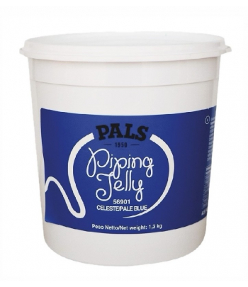 Piping jelly Celeste kg.1,3 (Gel per decorazioni) Pals