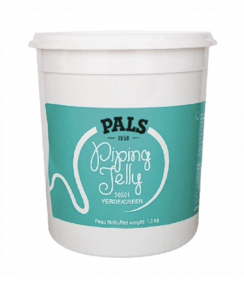 Piping jelly Verde kg.1,3 (Gel per decorazioni) Pals