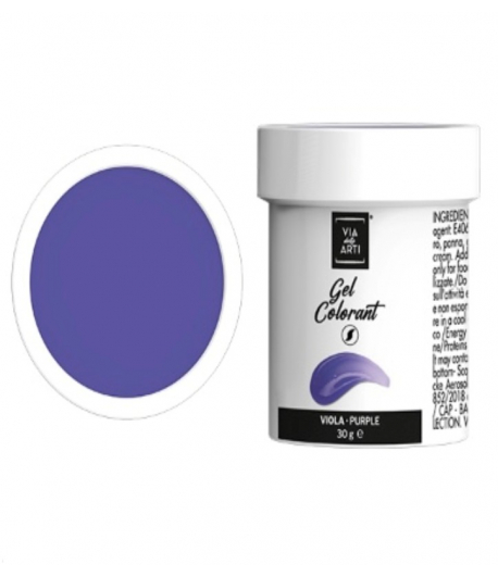 Colorante gel Viola gr.30 (glutenfree) Volcke