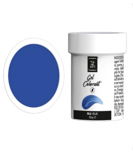 Colorante gel Blu gr.30 (glutenfree) Volcke