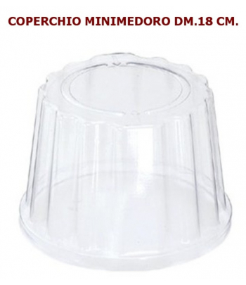 Coperchio mini medoro dm.18 cm. (pz.50) Alcas