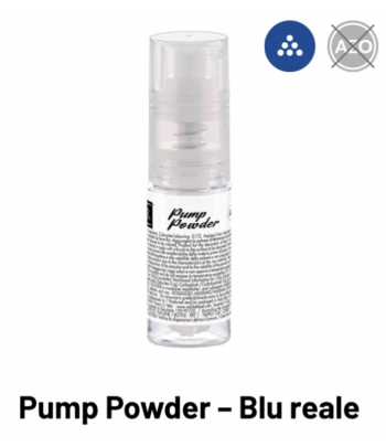 Colorante Pump-powder Blu reale spray alimentare gr.10 Volcke