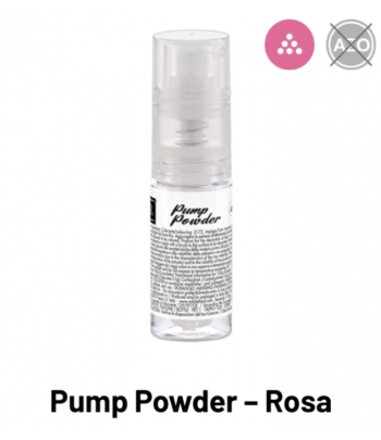 Colorante Pump Powder Rosa Perlato spray alimentare gr.10 Volcke