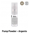 Colorante Pump-powder Argento Perlato spray alimentare gr.10 Volcke