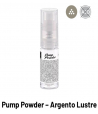 Colorante Pump-powder Argento lustre spray alimentare gr.10 Volcke