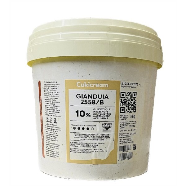 Cukicream crema da forno gusto gianduia 5 Kg Irca