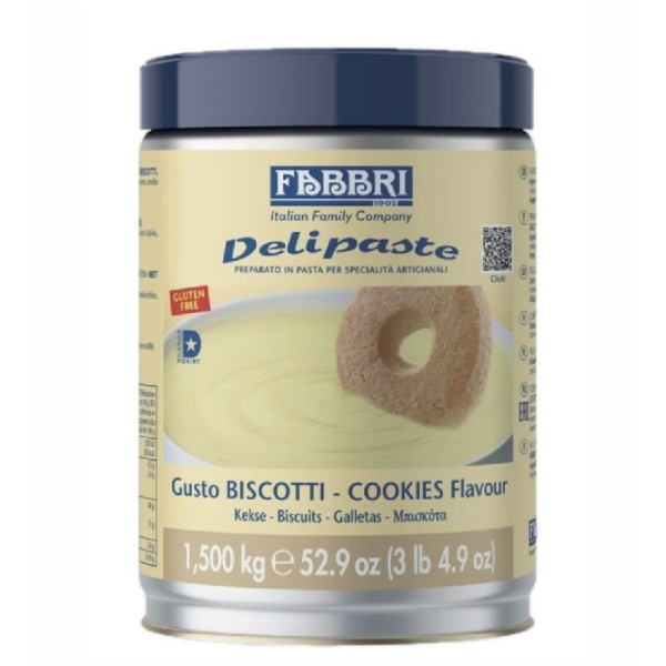 Pasta Biscotto delipaste Fabbri 1,5 Kg