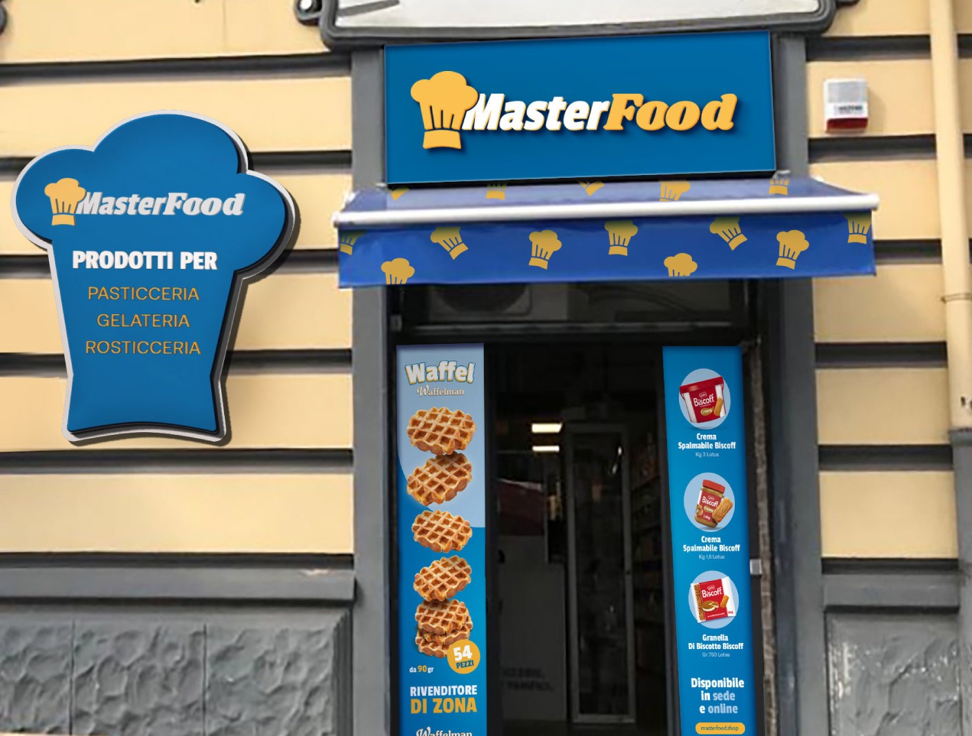 Storia di Masterfood lo shop dei pasticceri