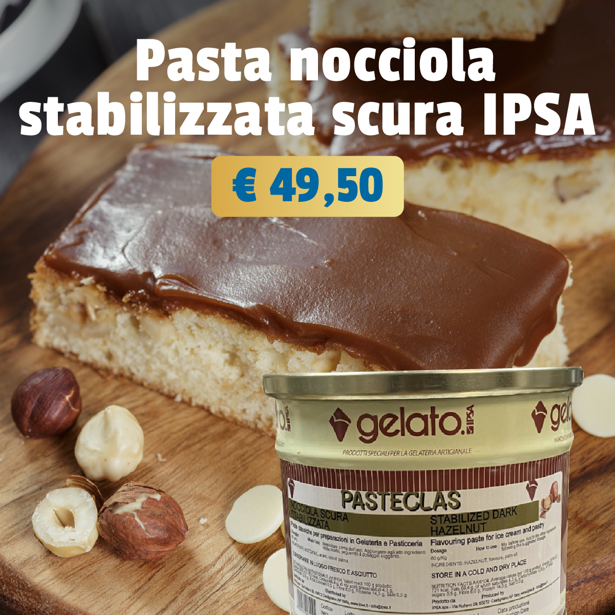 Pasta Nocciola Ipsa